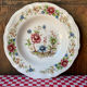 Six assiettes creuses 1960 Sarreguemines modèle Eden