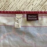 Large printed tablecloth for 12 people - MIE - Cotton - 170x230 cm