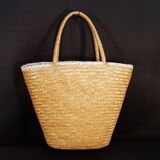 Vintage straw basket