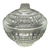 Vintage glass sugar bowl