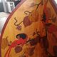 Art Nouveau corner shelf signed Clarry