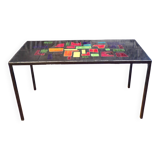 Table basse céramique Vallauris 1960