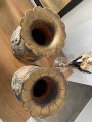 Pair of vintage Asian vases