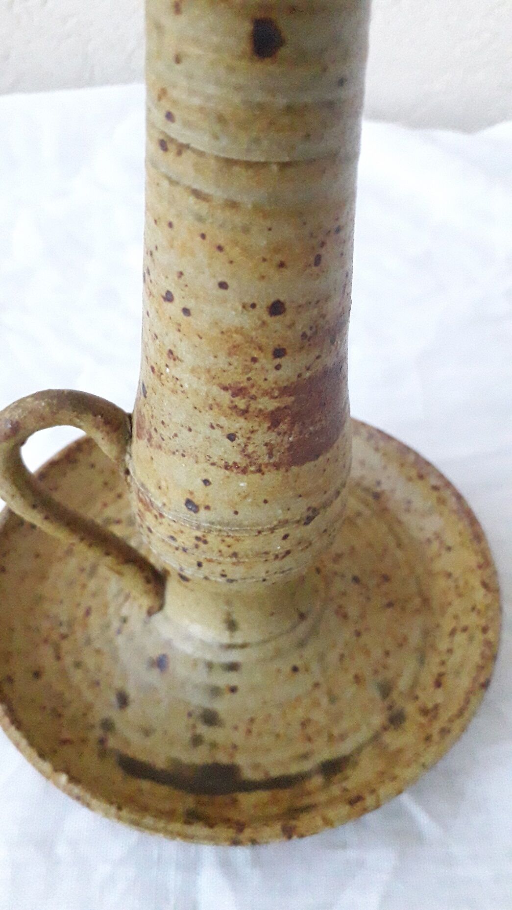 Sandstone candle holder