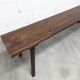 Artisanal bench 1960 brutalist 175cm
