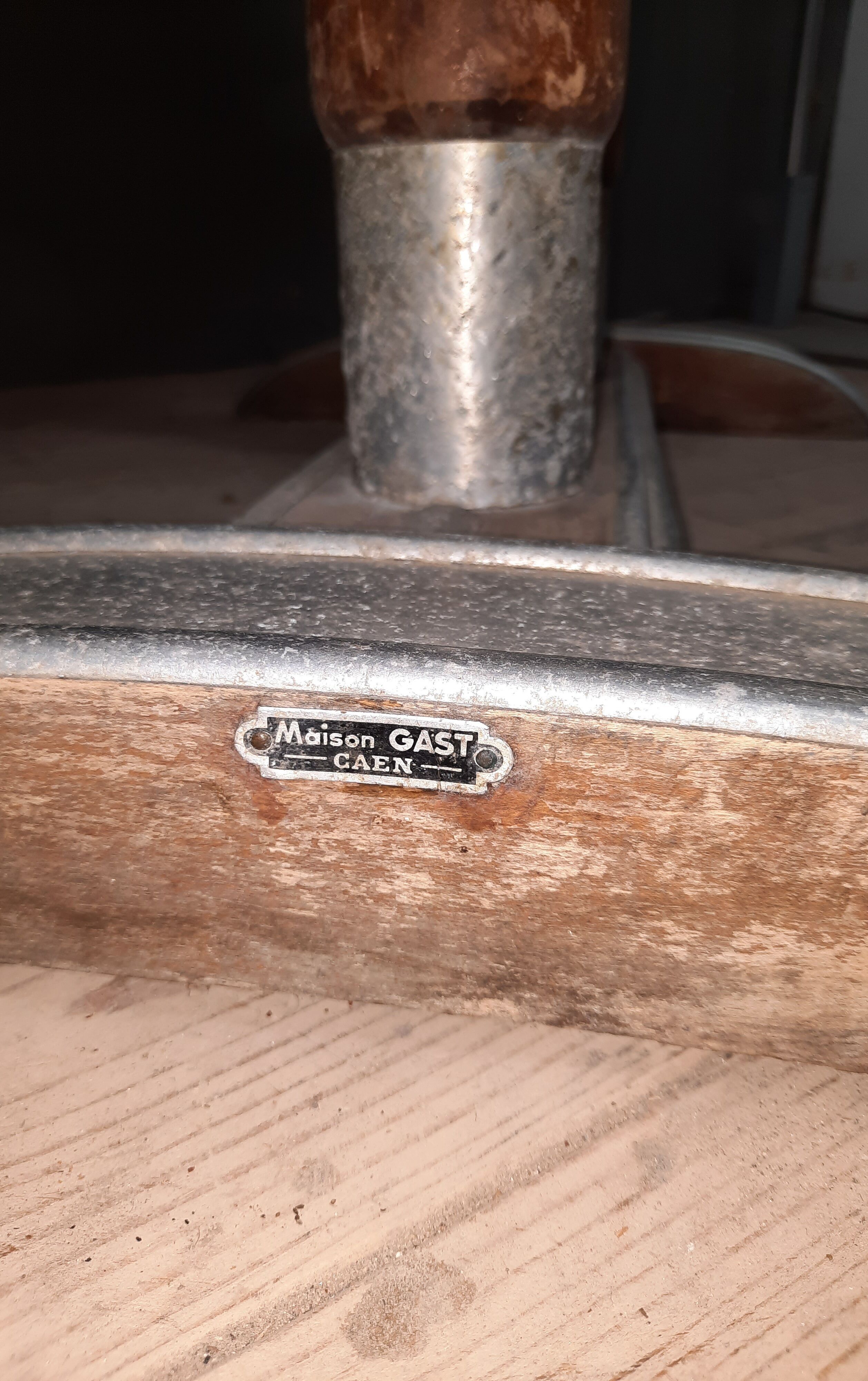 Vintage bistro table