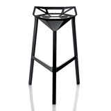 Stool one bar stool - Magis/Voltex, designer Konstantin Grcic