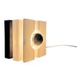 1970s plexiglass wall light