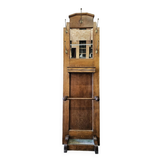 Coat rack, 1930s cloakroom