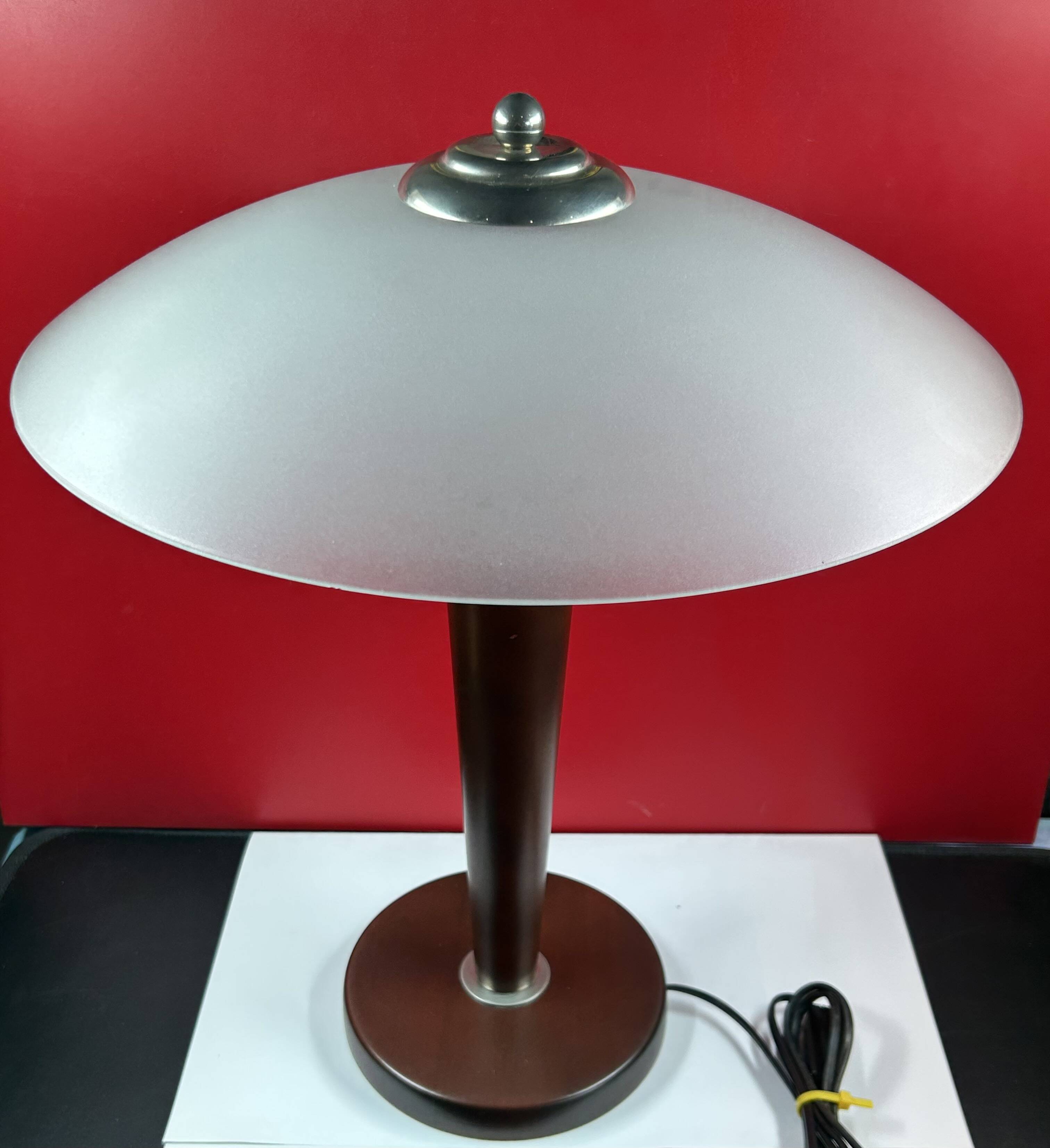 Mushroom liner lamp, habitat London, H: 46 cm diameter 38 cm
