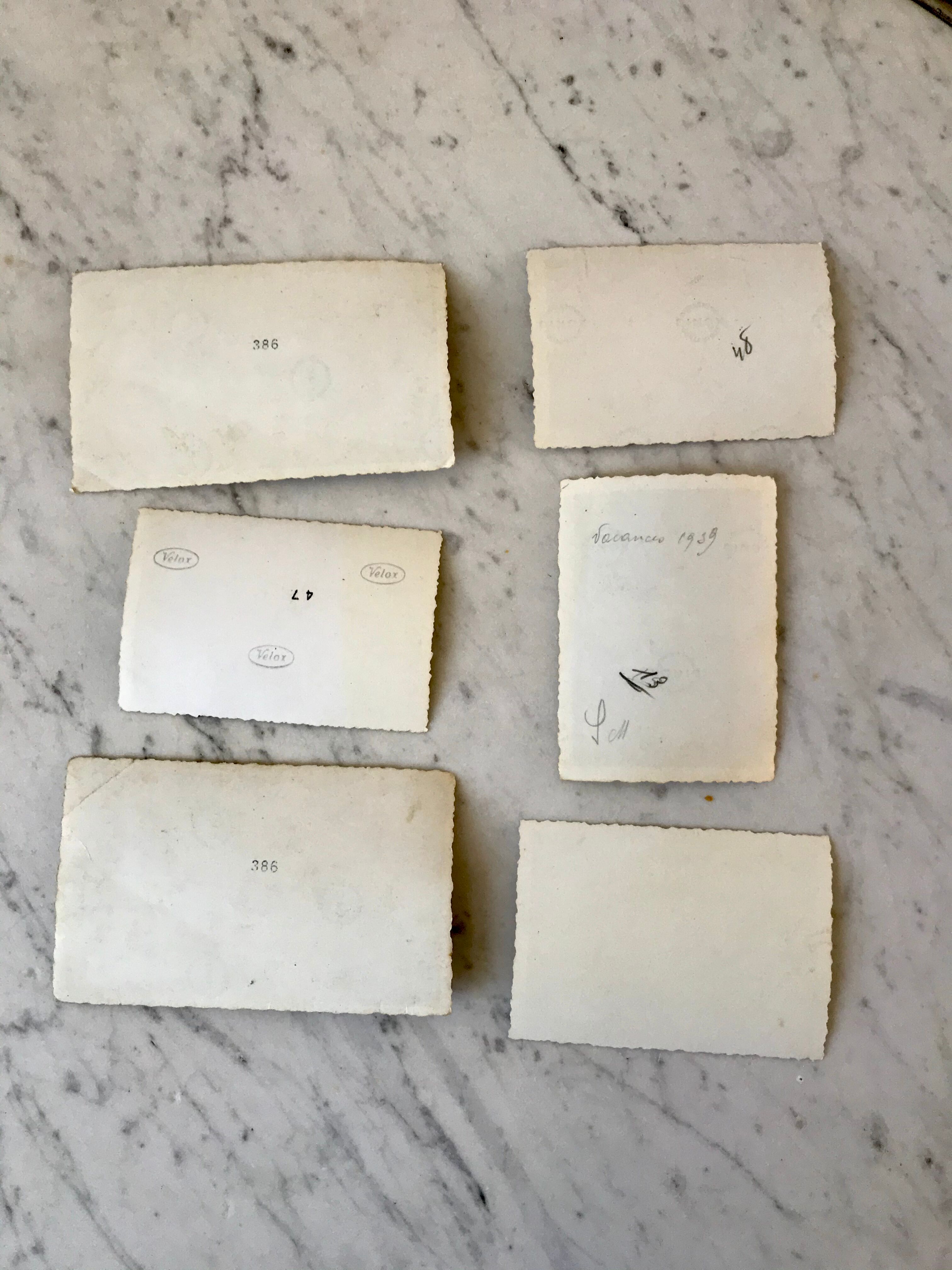 Set of vintage photos 30-40s