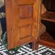 Small oak cabinet, 4 doors, Louis XIII style