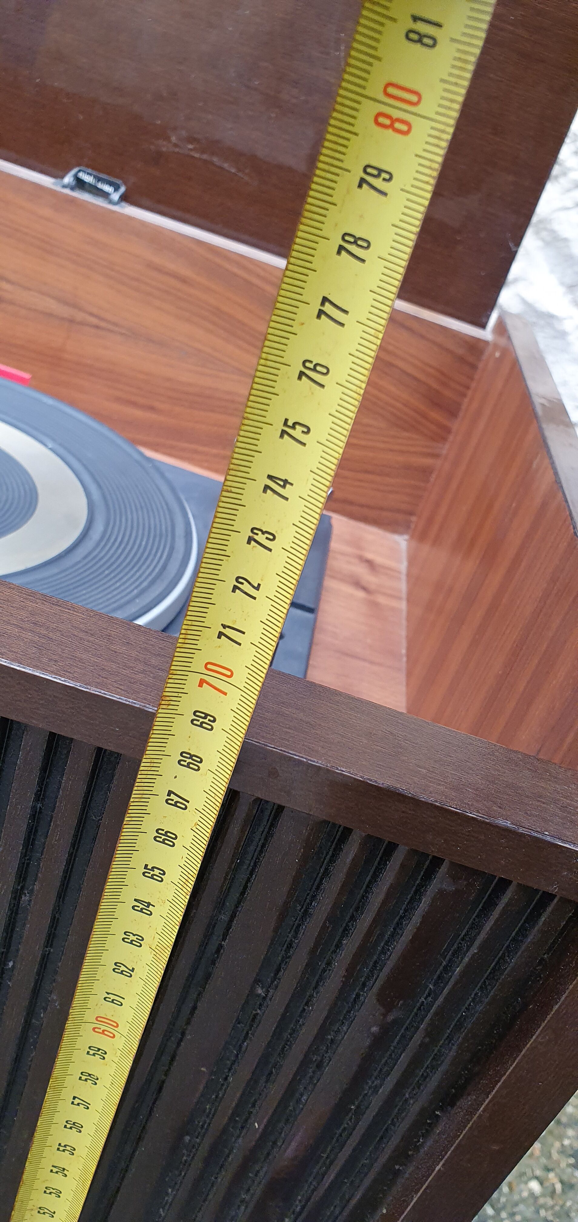 Hi-fi vintage grundig record player furniture