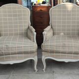 Ancienne Paire de bergères Style Louis XV