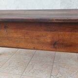 Old walnut side table