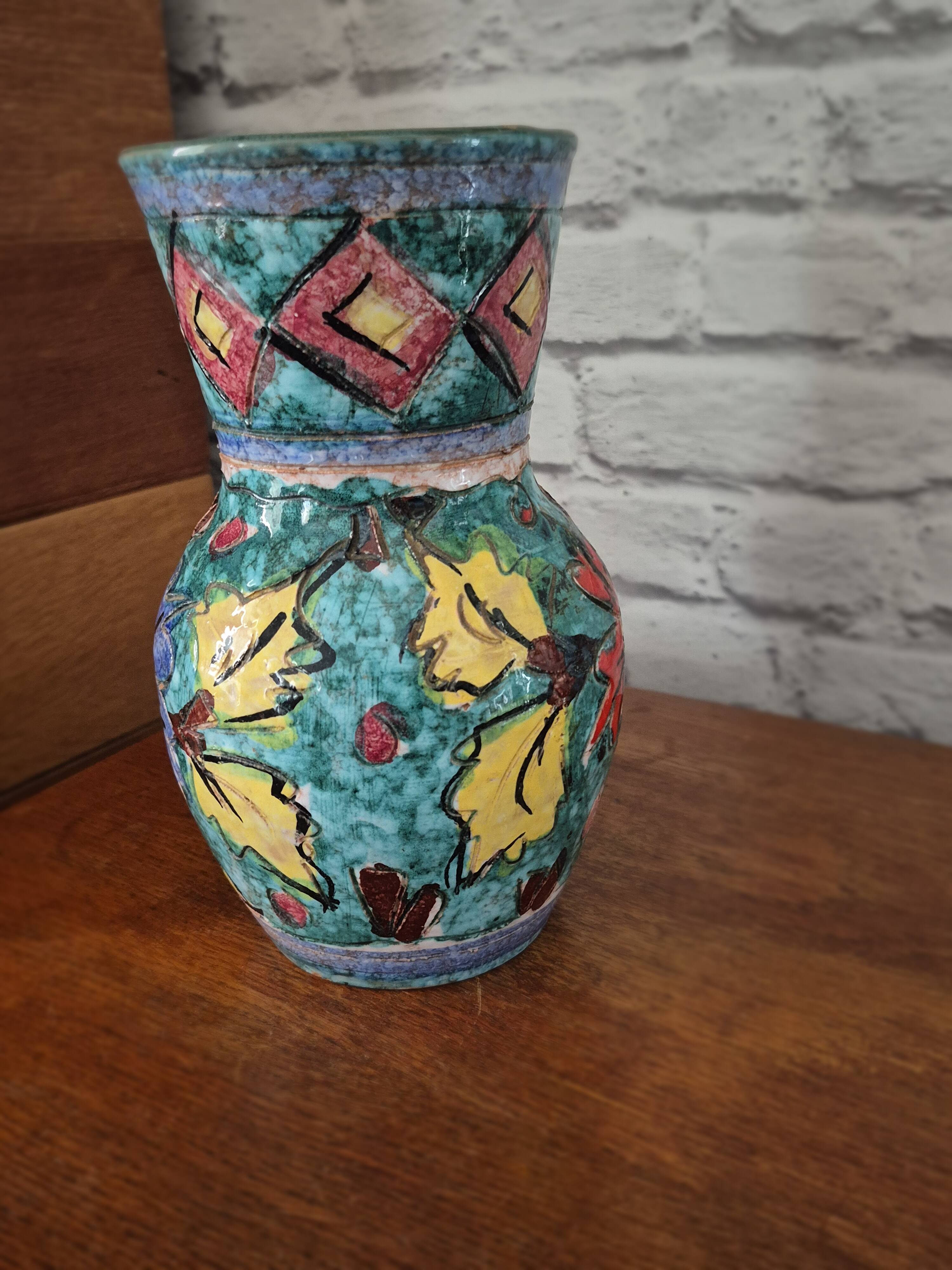 Vintage Italian Fanciullacci vase 60's