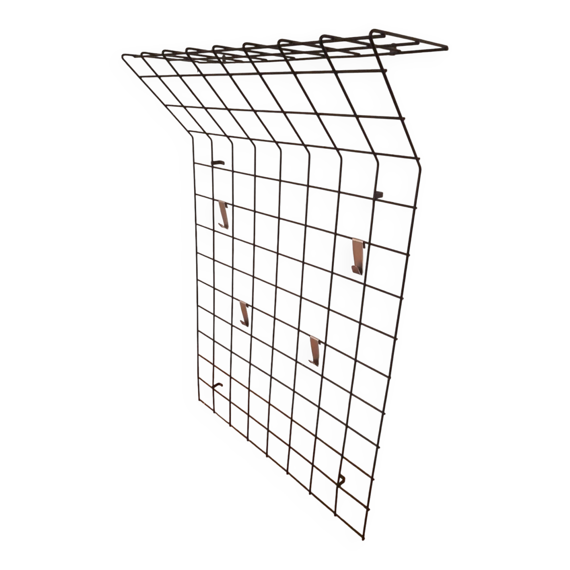 Karl Fichtel wall-mounted coat rack, 1960s