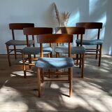 Vintage Scandinavian teak chairs