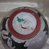 Saladier decor chardons - Vallauris