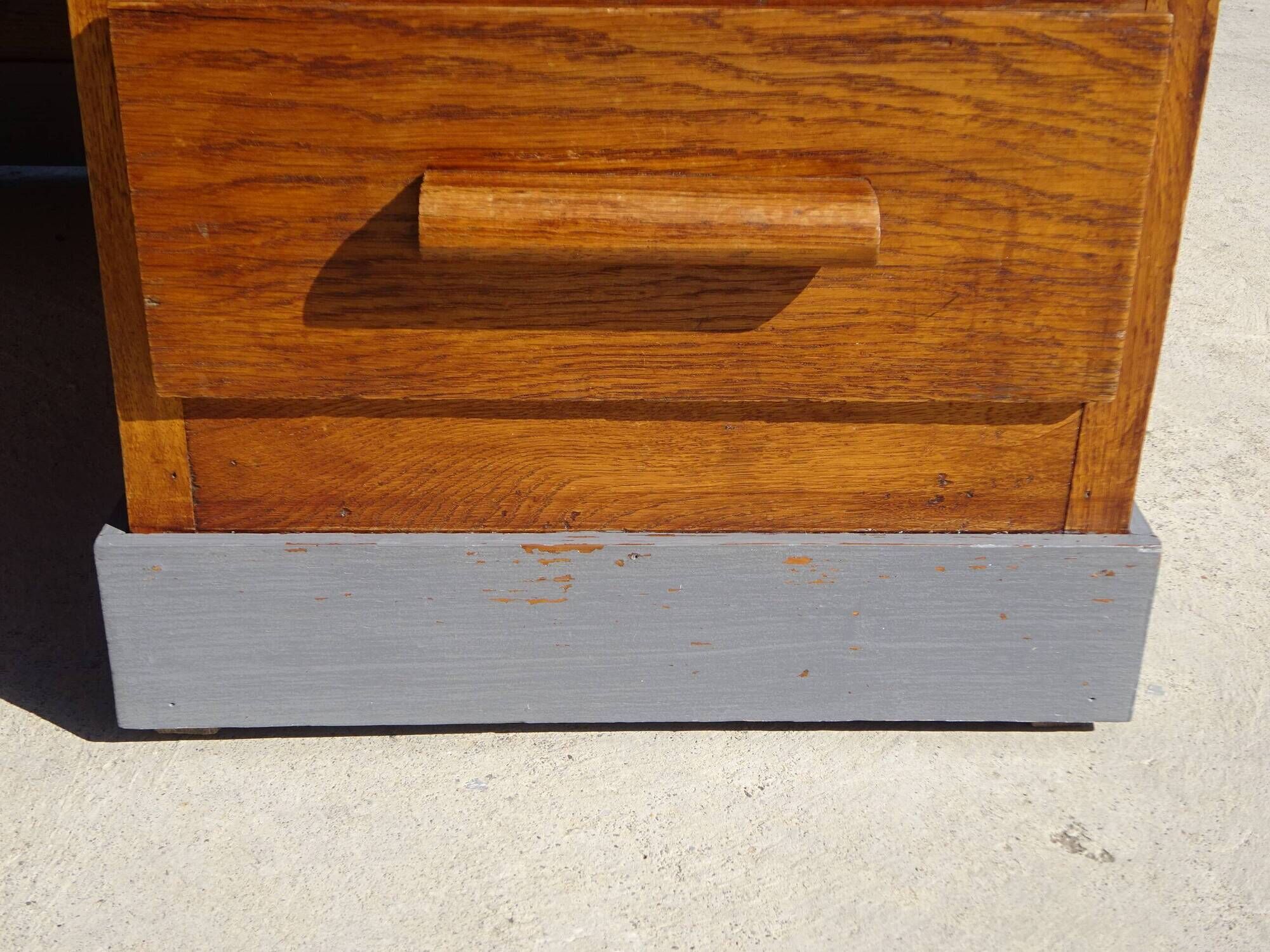 Vintage oak desk