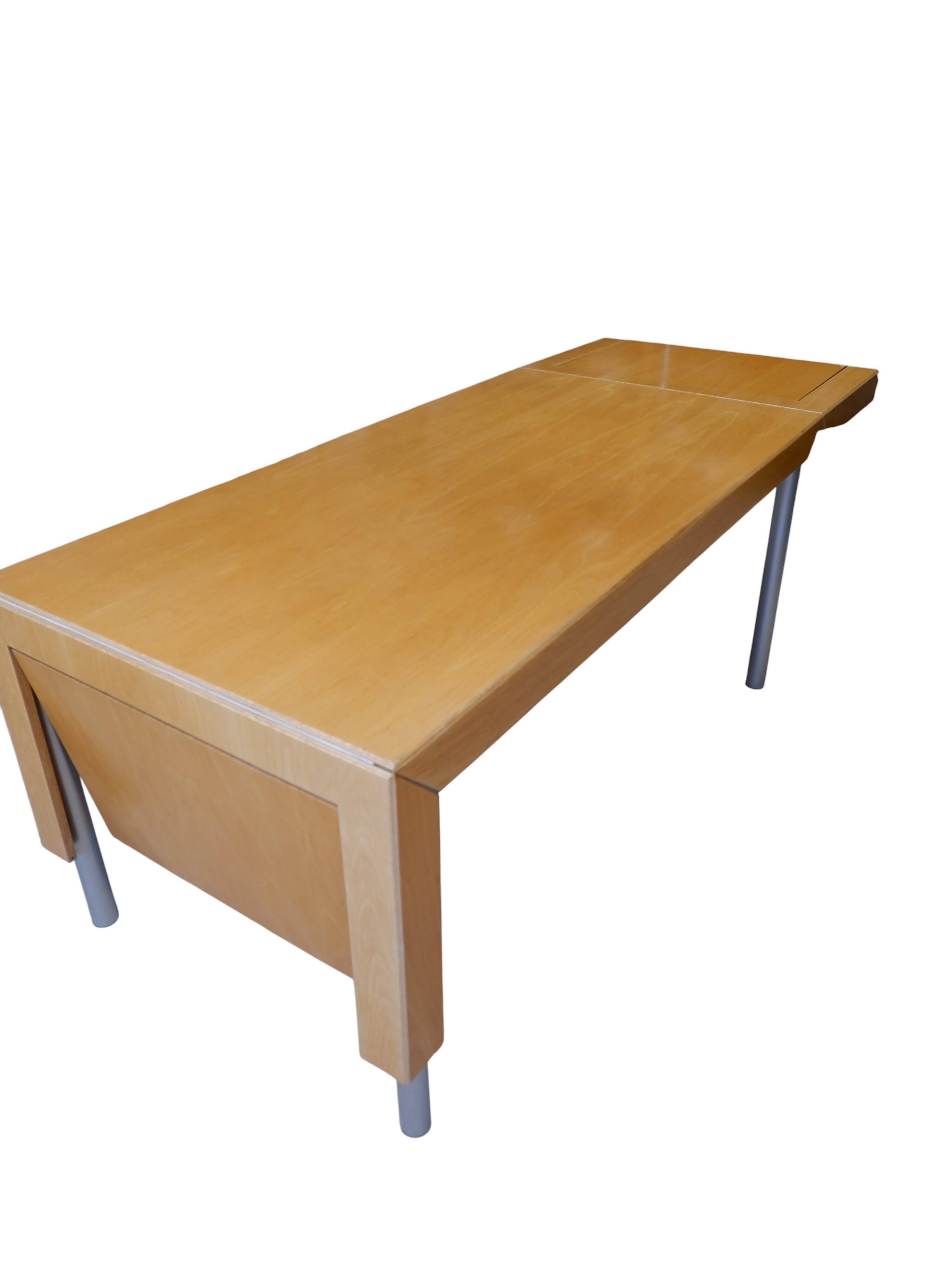 1980s extendable dining table