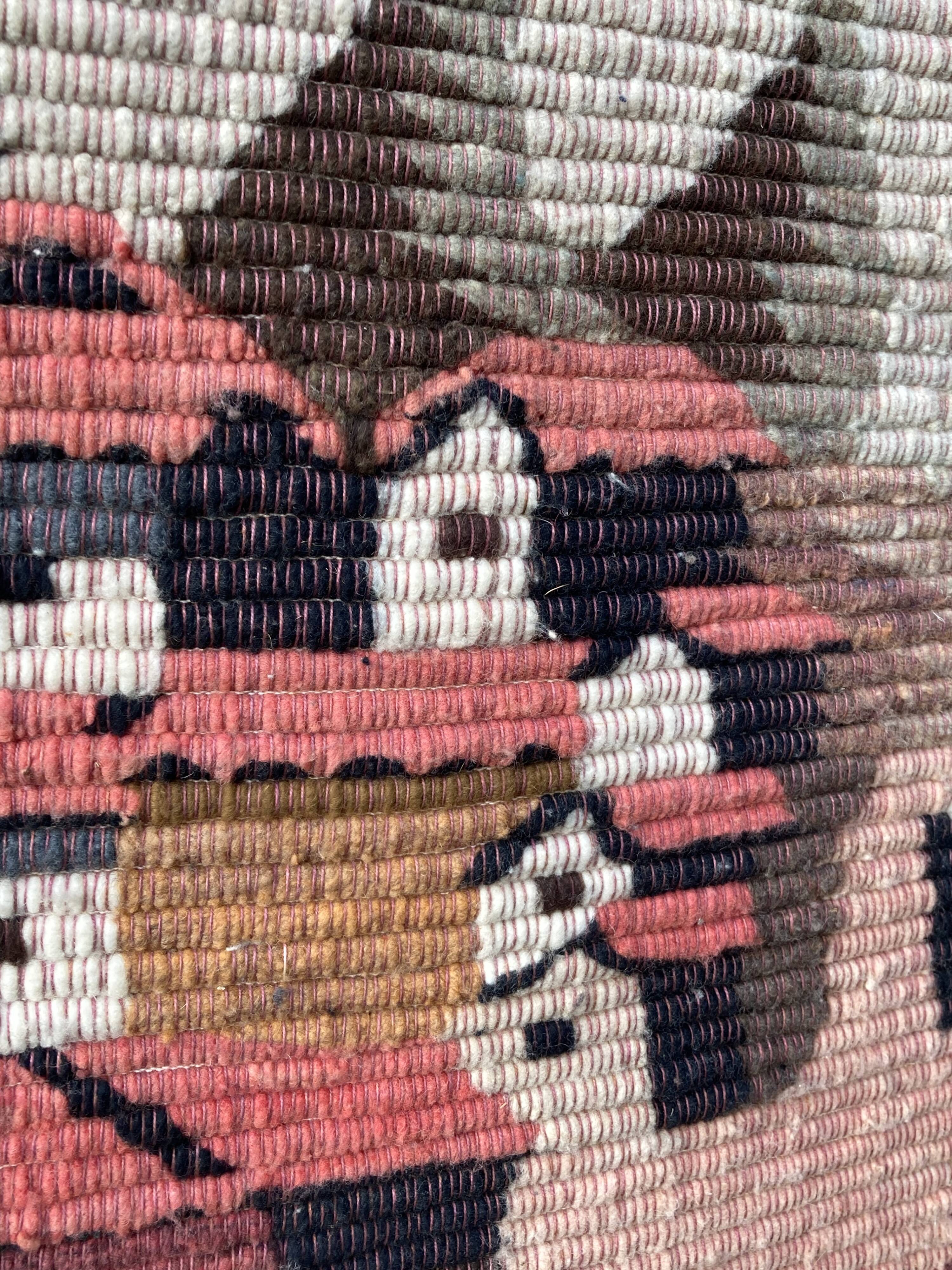 Peruvian tapestry 60/70 in alpaca wool - vintage peruvian handicraft
