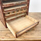 Antique french sewing thread store cabinet Gutermann