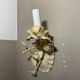 Wall lamp metal flower 60s