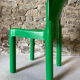 4 chaises modèle 4875 par C. Bartoli pour Kartell, 1970