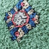 Tapis vintage rabbat 70's 123x137cm