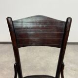 Dining chair in beech and bentwood by Thonet Uzhhorod Czechoslovakia