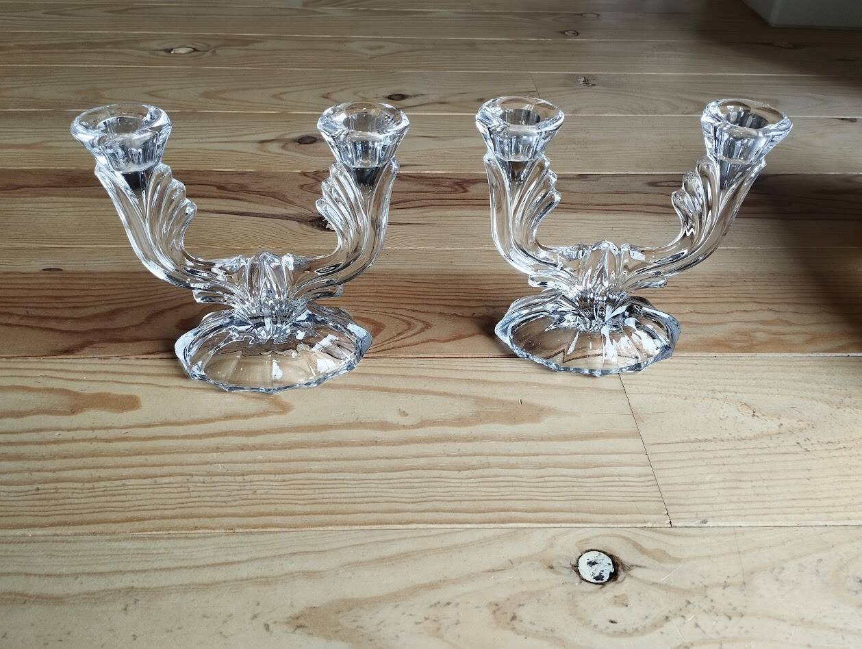 Pair of vintage candlesticks
