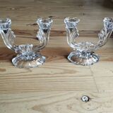Pair of vintage candlesticks