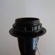 MANADE lamp base Made in France design 1980 metal / black plastic - 43.5 cm