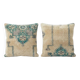 Set of 2 vintage Turkish cushion covers 51x51 cm