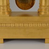 Pendulum portico period restoration bronze dore early nineteenth