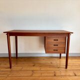 Teak desk by Arne Vodder, 1960 vintage.