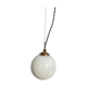 Baladeuse globe verre opalin d15
