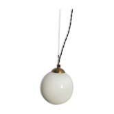 Baladeuse globe verre opalin d15