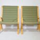 2 fauteuils danois par Fritz Hansen