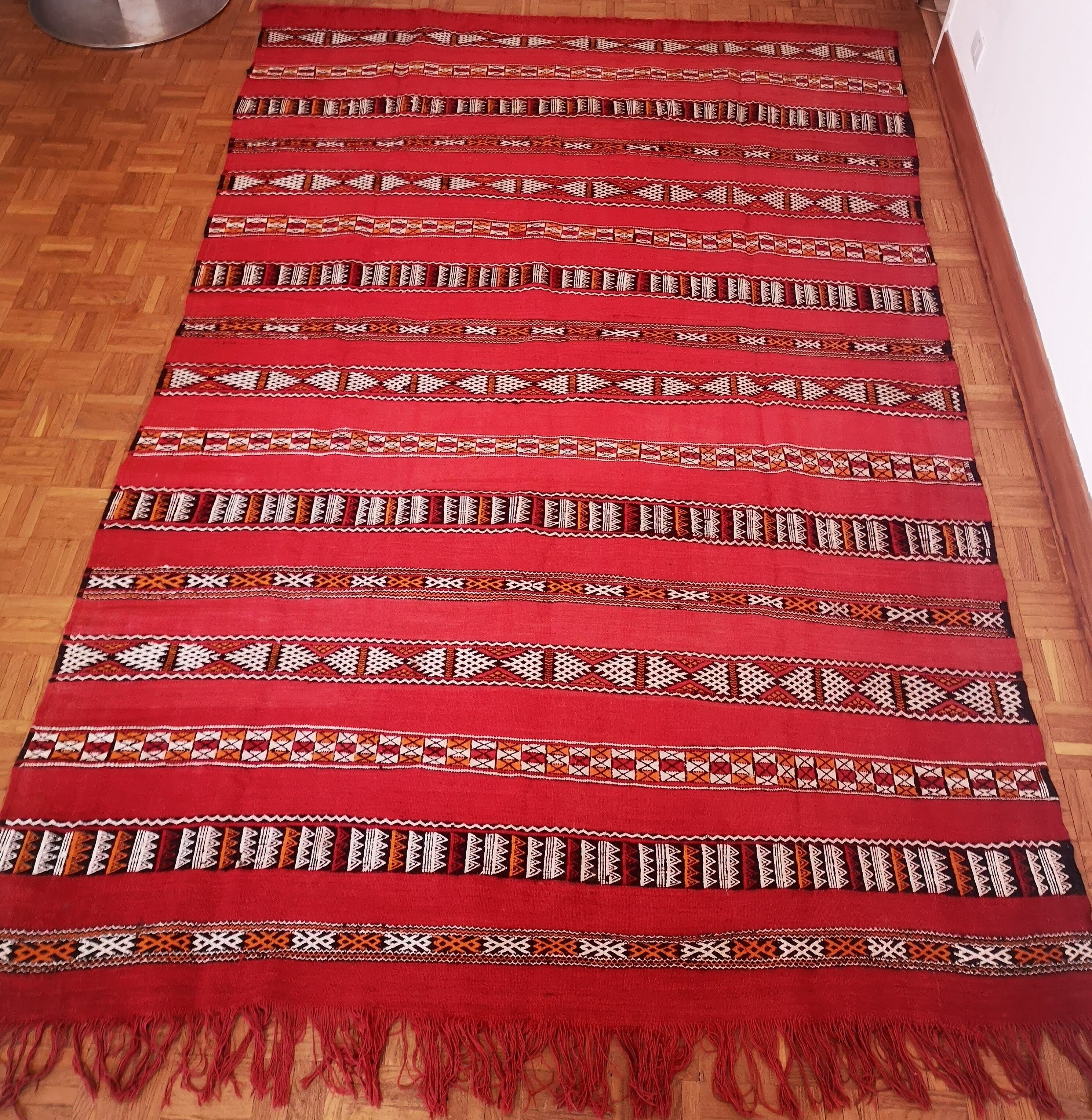 Berber handcrafted carpet Morocco