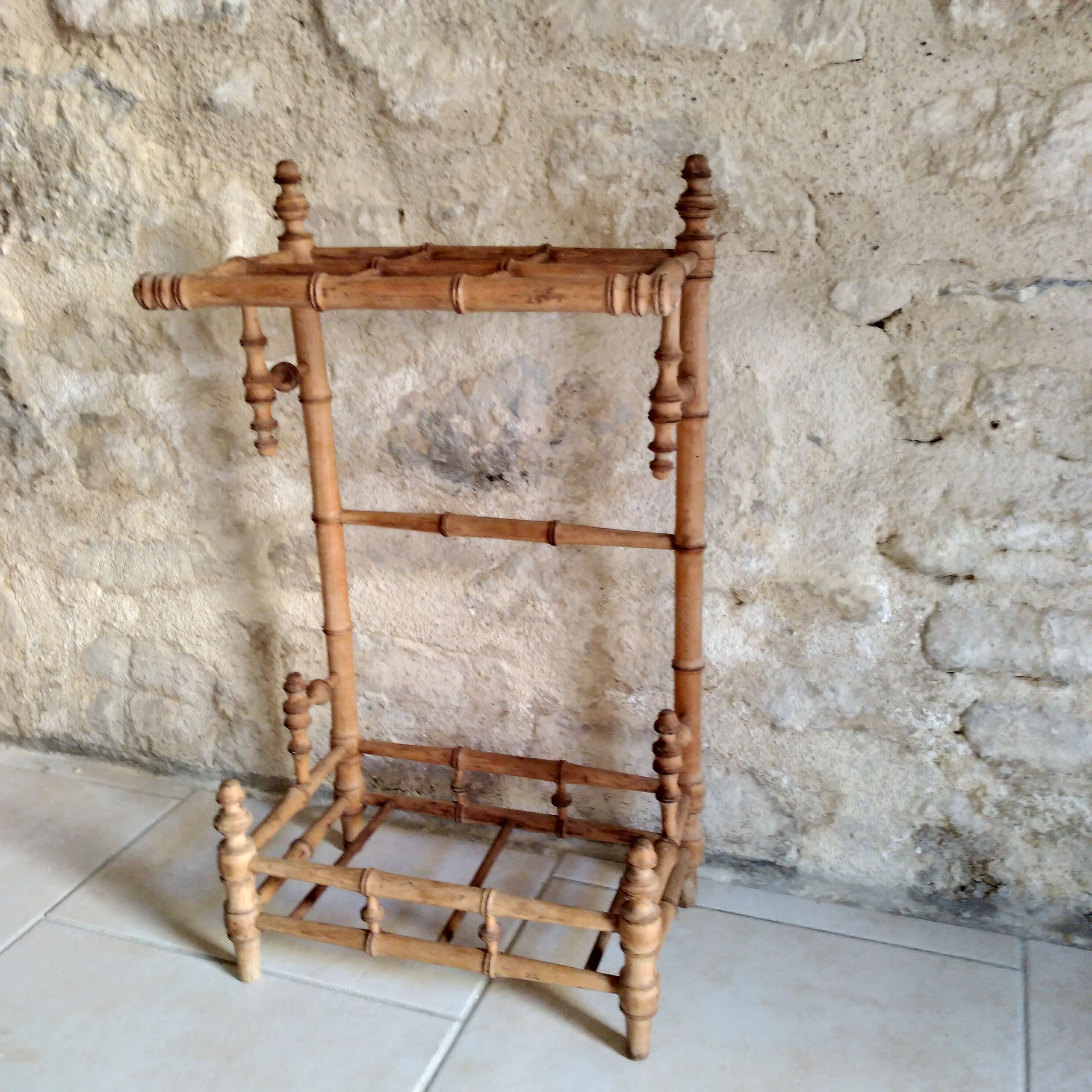 Bamboo umbrella holder, 1930s