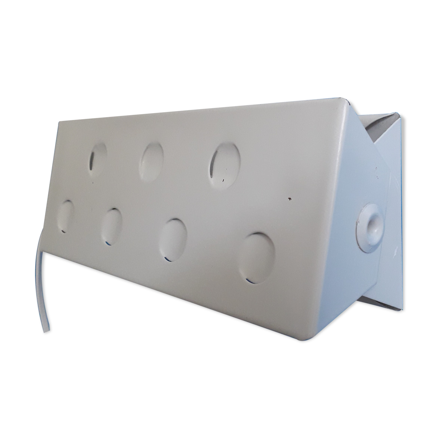 Vintage adjustable swivel shutter wall lamp