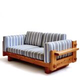 sofa model Kontrapunkt designed by Yngve Ekström, circa 1970