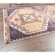 1960s Turkish Hand-Knotted Geometric Runner Rug 80x386