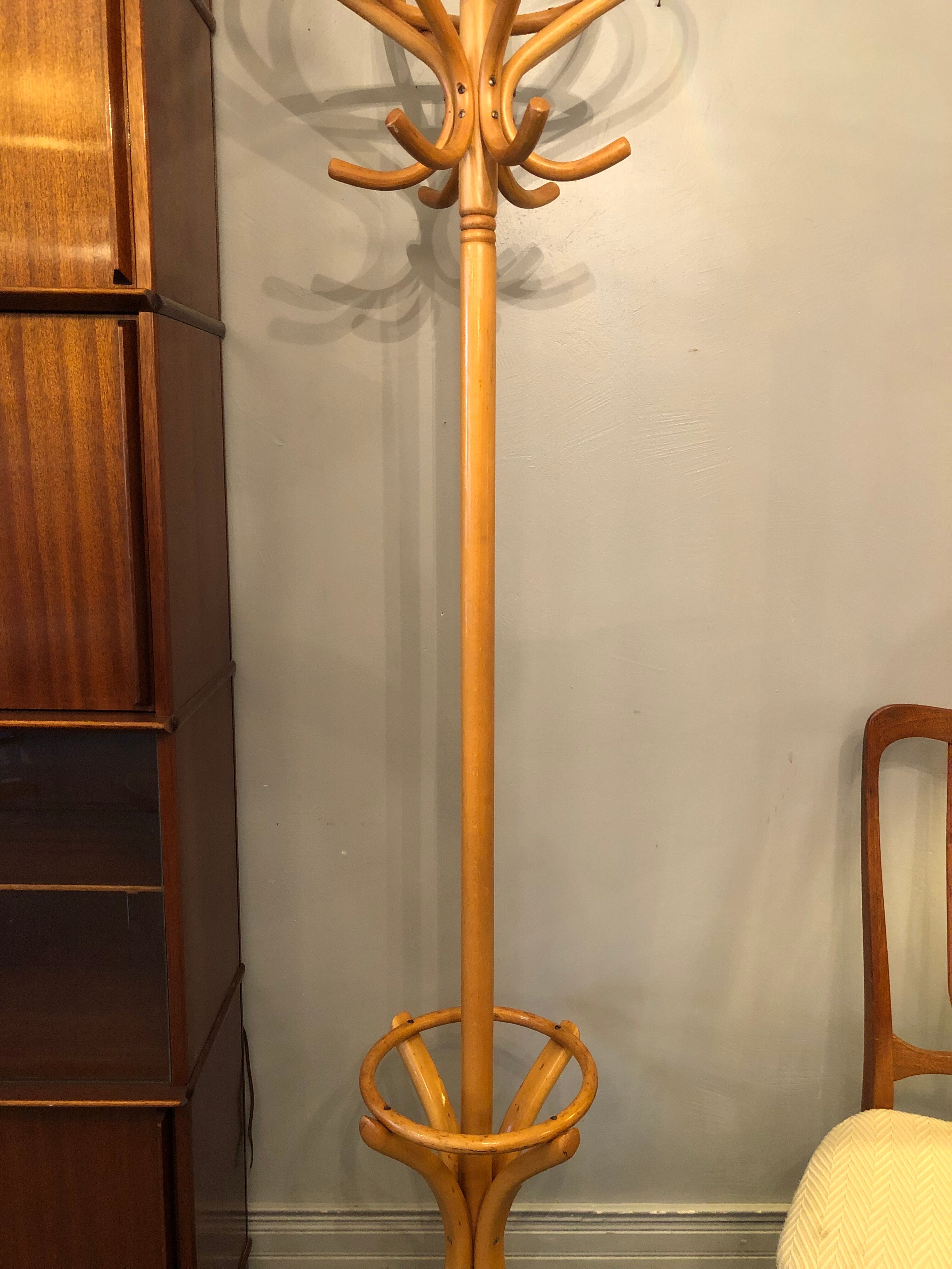 Vintage parrot coat rack