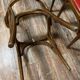 Série de 8 chaises en bois courbé vers 1940
