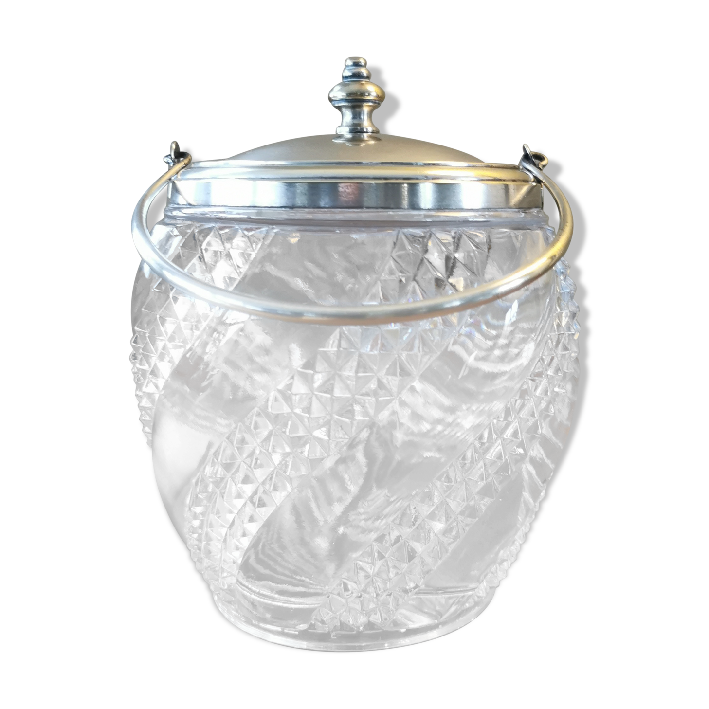 Baccarat serpentine model ice bucket