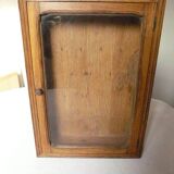 Old watchmaker's furniture wall display case
