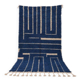 Tapis beni ourain sur mesure traditionnelle artisanale 150/250 cm
